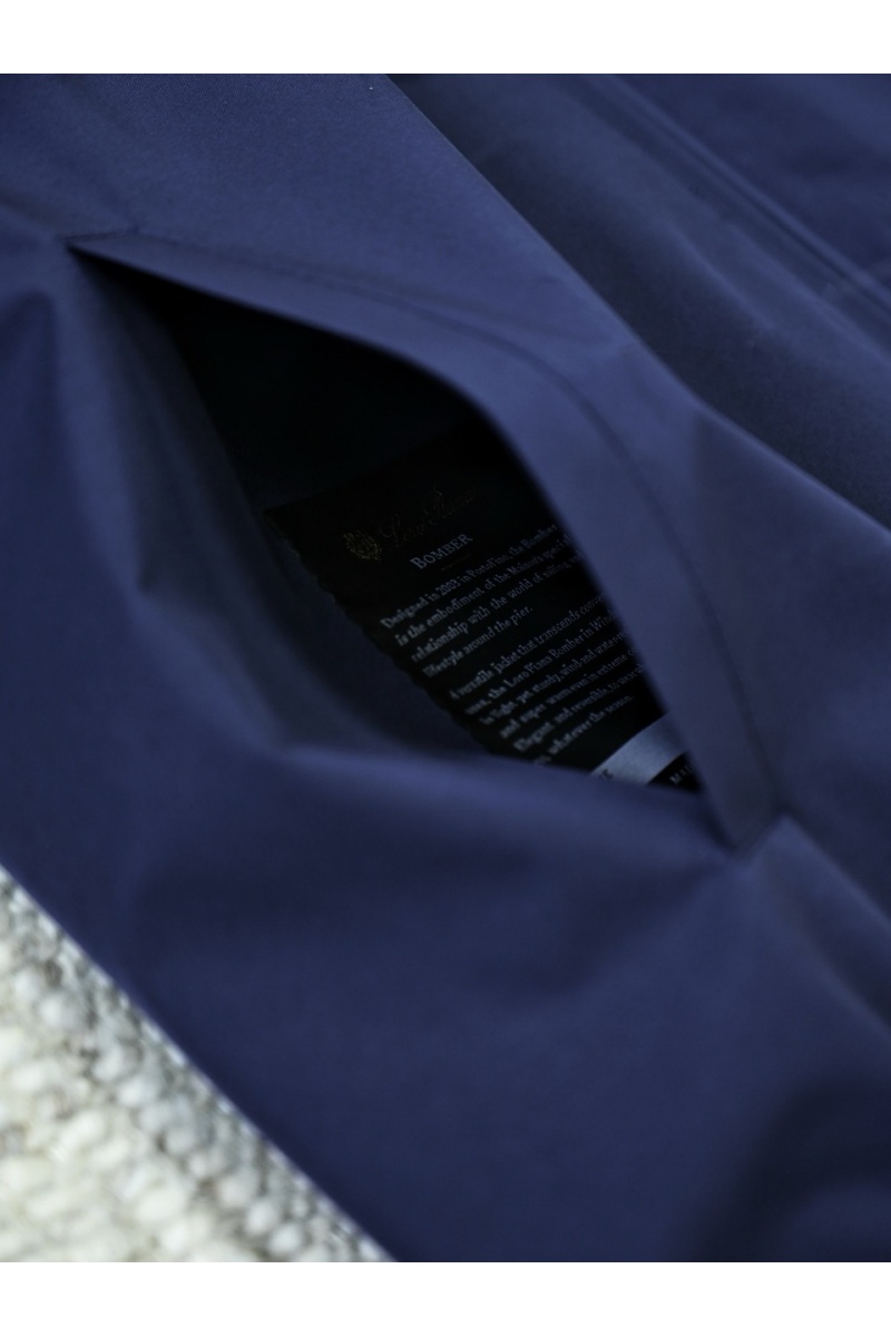 Loro Piana Двусторонняя ветровка premium - Dark Blue