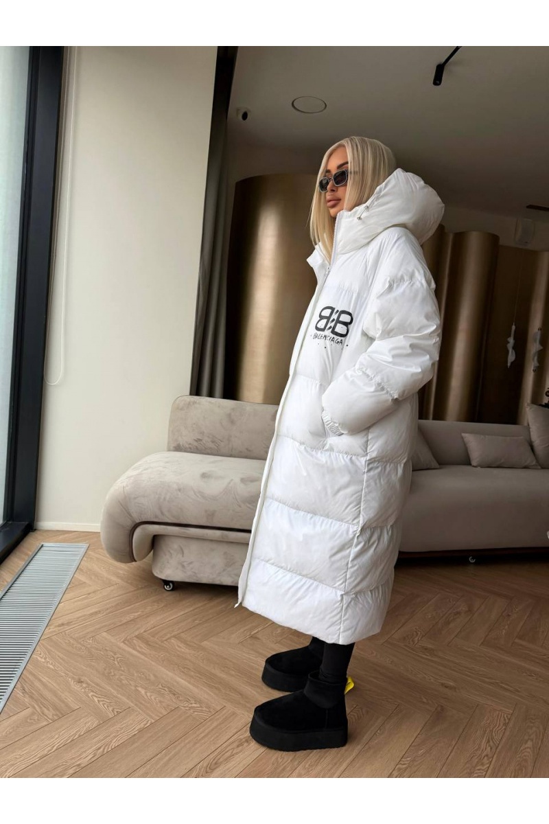 Balenciaga Женская пуховая куртка Premium - White