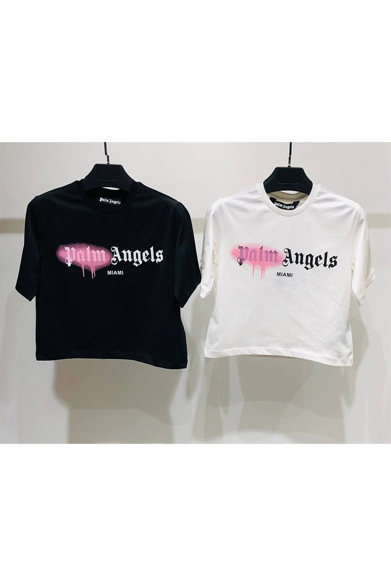 Palm Angels Женская футболка Miami - White