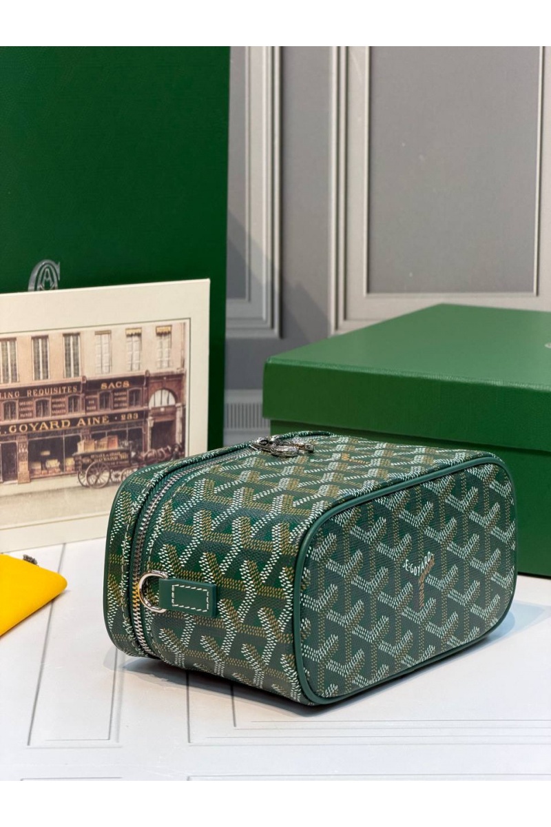 Designer Clothing Кожаная сумка Goyard Muse Mini Vanity ​premium 16,5x10,5x8 см