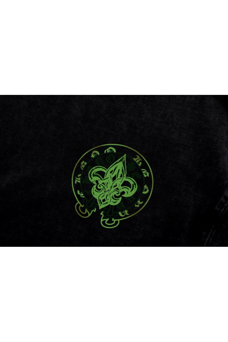 Designer Clothing Серая оверсайз футболка Gothic logo 