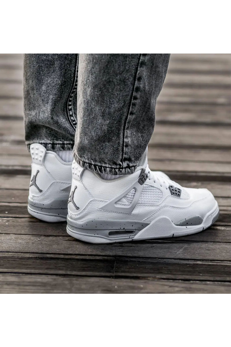 Nike Кроссовки AJ4 Retro - White Oreo
