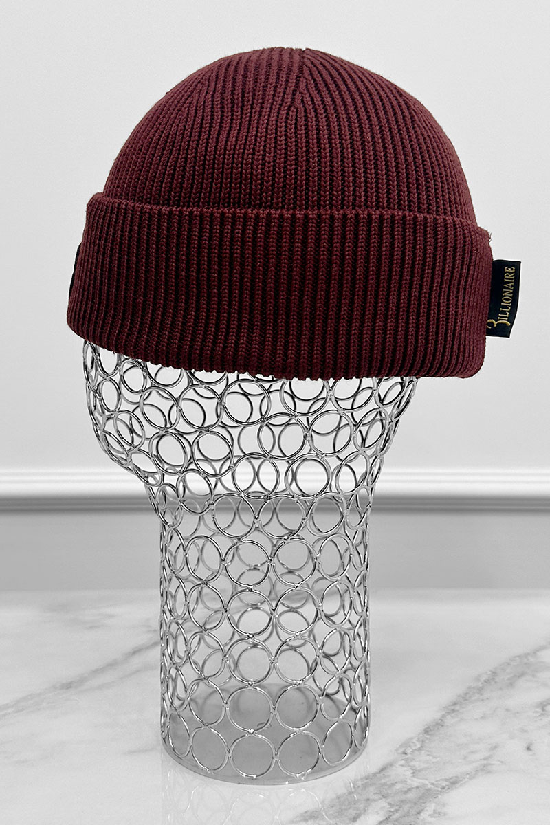 Billionaire Шапка logo-embroidered - Burgundy