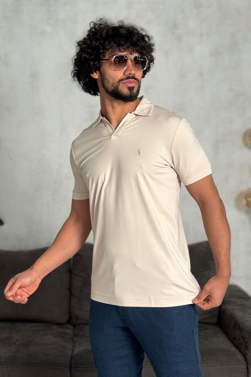 Polo Ralph Lauren Мужское бежевое поло