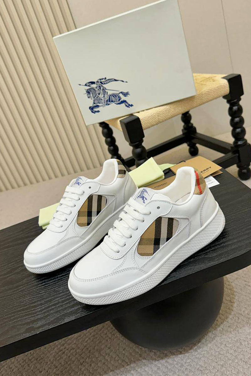 Burberry Мужские кроссовки Terrace - White
