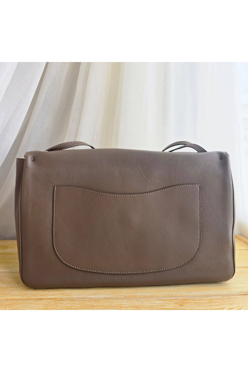 Chаnеl Кожаная сумка Maxi Flap 38x23 см