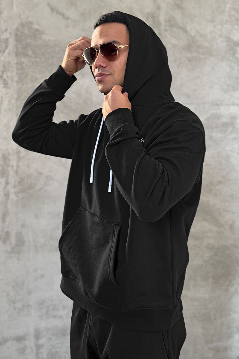 Lоuis Vuittоn Мужское худи чёрного цвета 