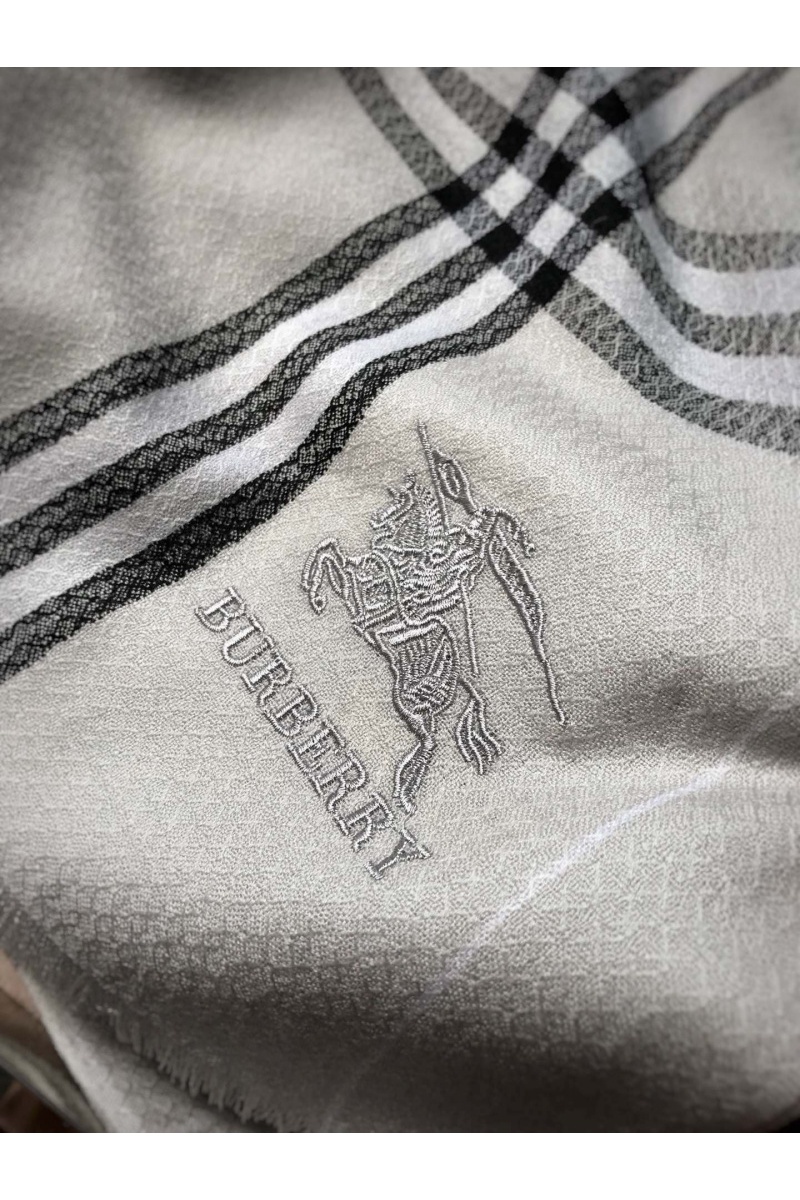 Burberry Шарф Check premium 182x71 см - Grey