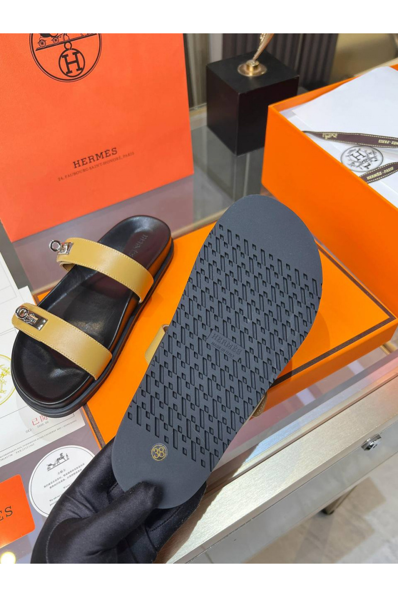 Hermes Женские шлёпанцы Chypre premium