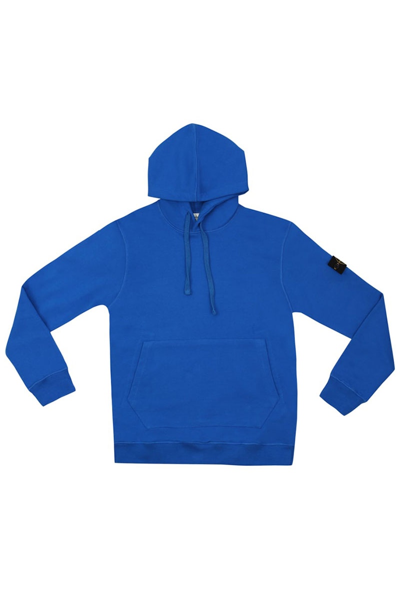 Stone Island Худи чёрного цвета compass-patch