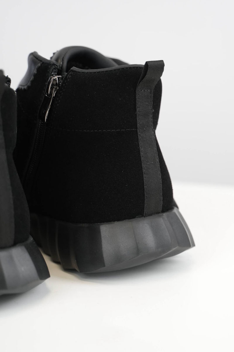 Hermes Кроссовки с мехом Bouncing high-top - Black