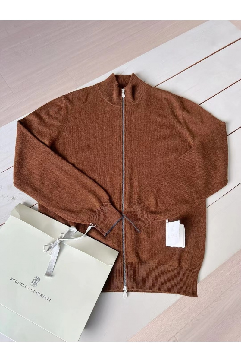 Brunеllо Сuсinеlli Кашемировый свитер Premium - Brown