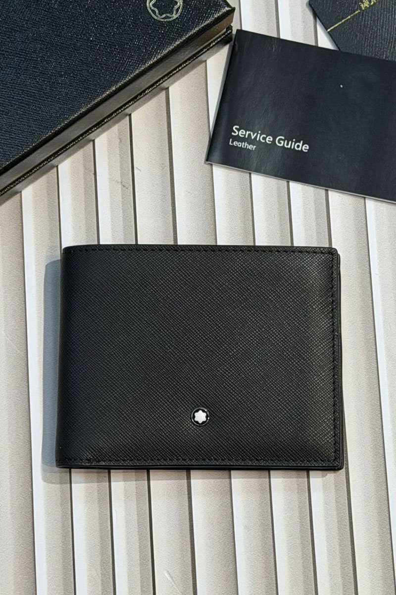 Montblanc Кожаный кошелёк Meistertuck Sartorial premium 11.5x9 см