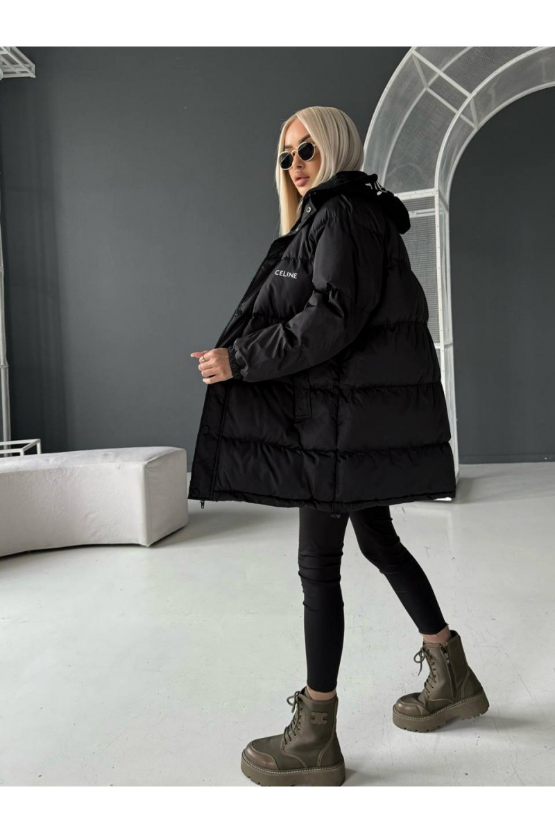 Celine Женская чёрная куртка