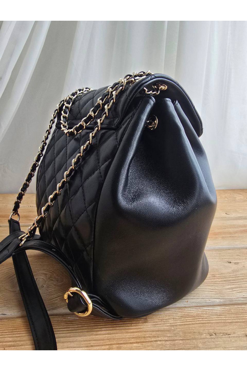 Chаnеl Кожаный рюкзак 23x23 см