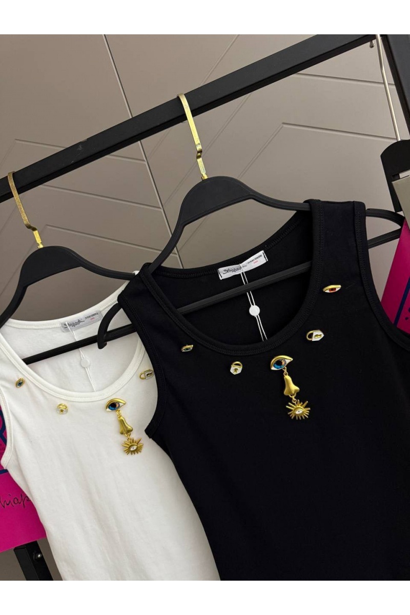 Schiaparelli Женская майка premium - Black