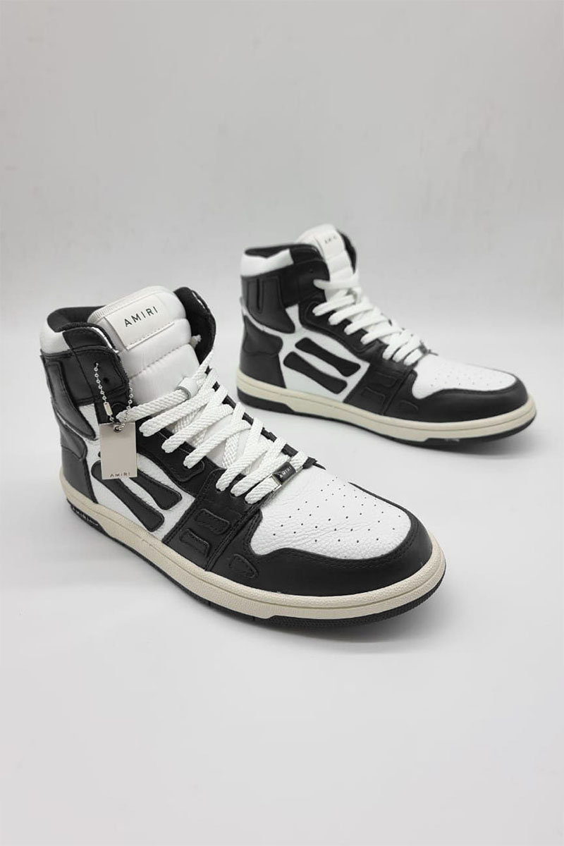 Amiri Кожаные кроссовки Skel high-top