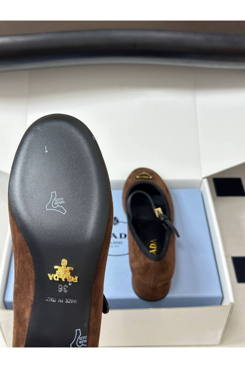 Prada Женские замшевые туфли premium