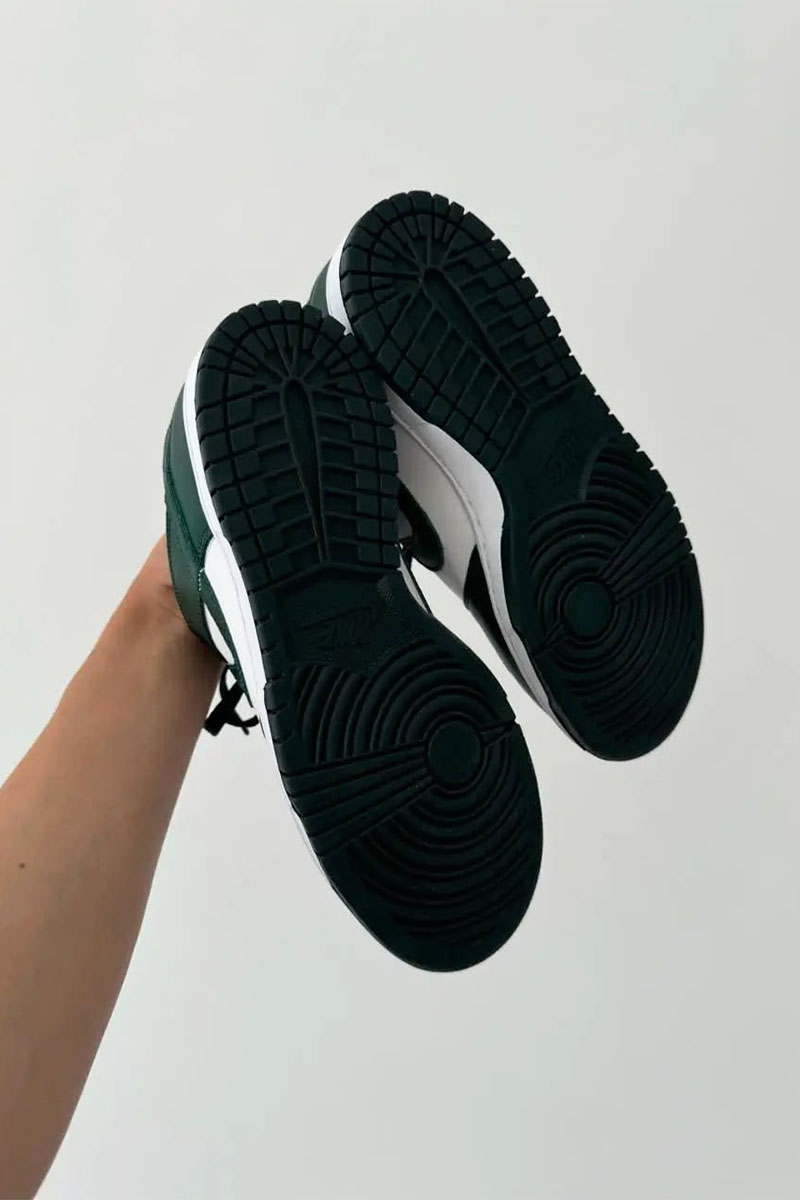 Nike Кроссовки Dunk Low - Green Michigan