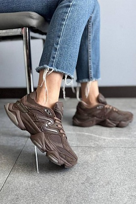 Кроссовки 9060 "Chocolate Brown"