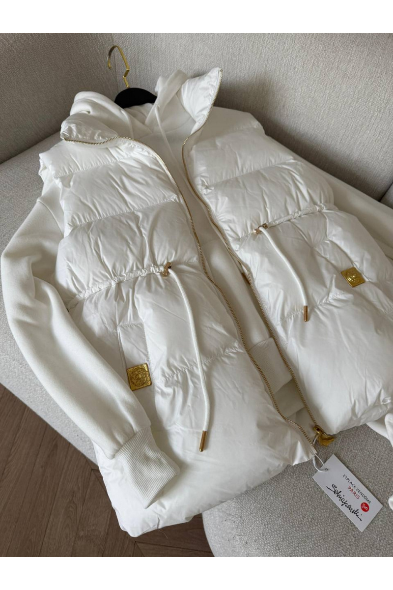 Schiaparelli Женский костюм тройка на флисе premium - White