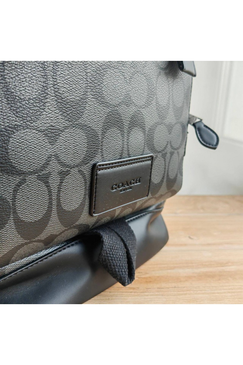 Coach Кожаный рюкзак Rivington 39x26 см