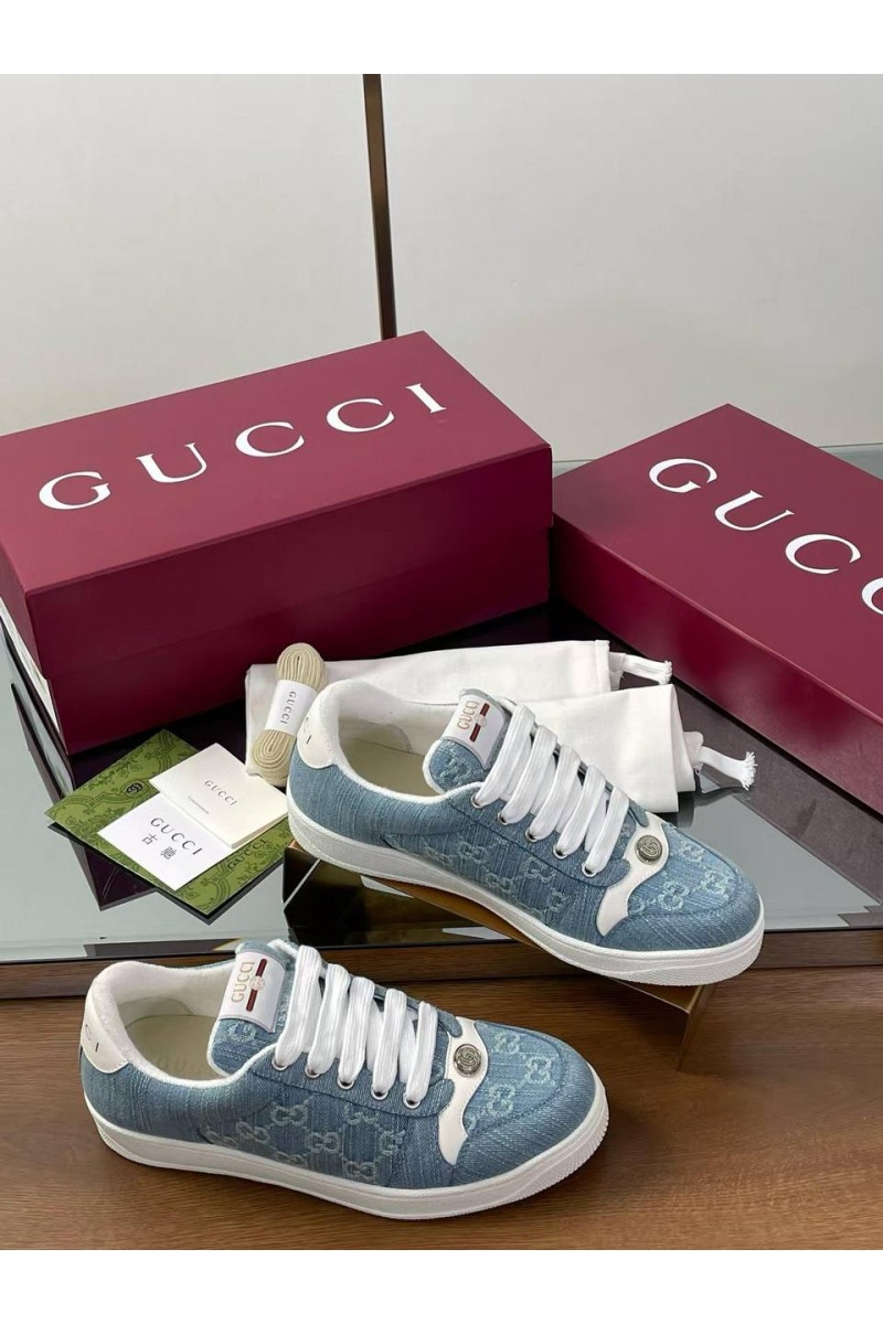 Gucci Женские кроссовки GG Interlocking