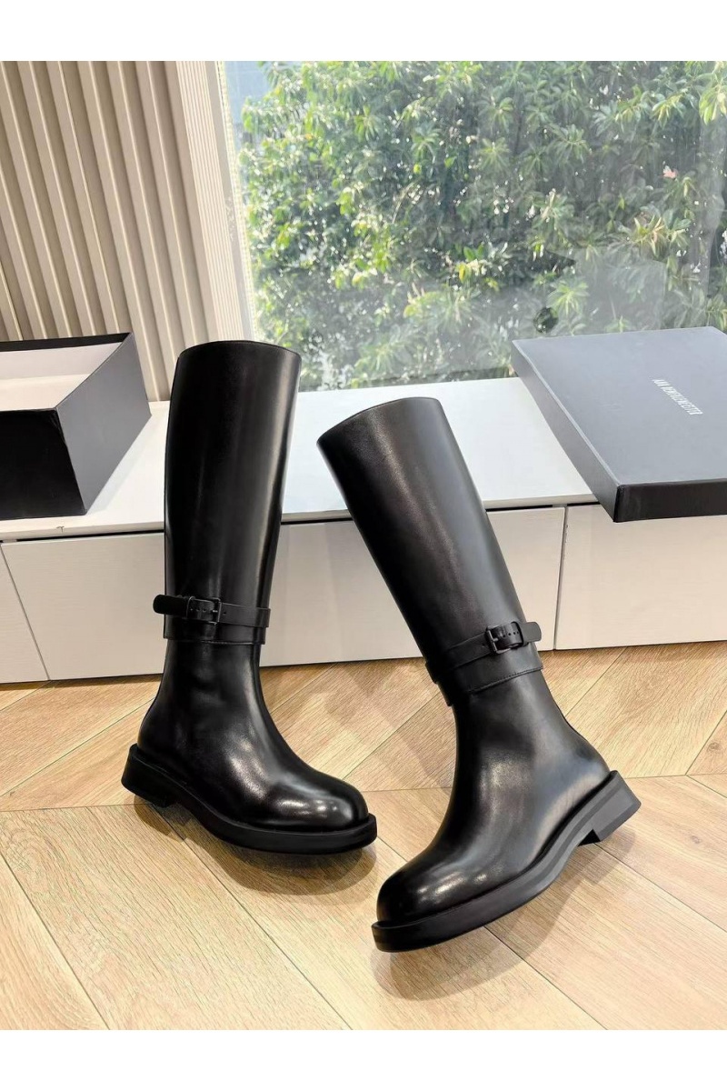 Designer Clothing Женские кожаные сапоги трансформеры Ann Demeulemeester Premium