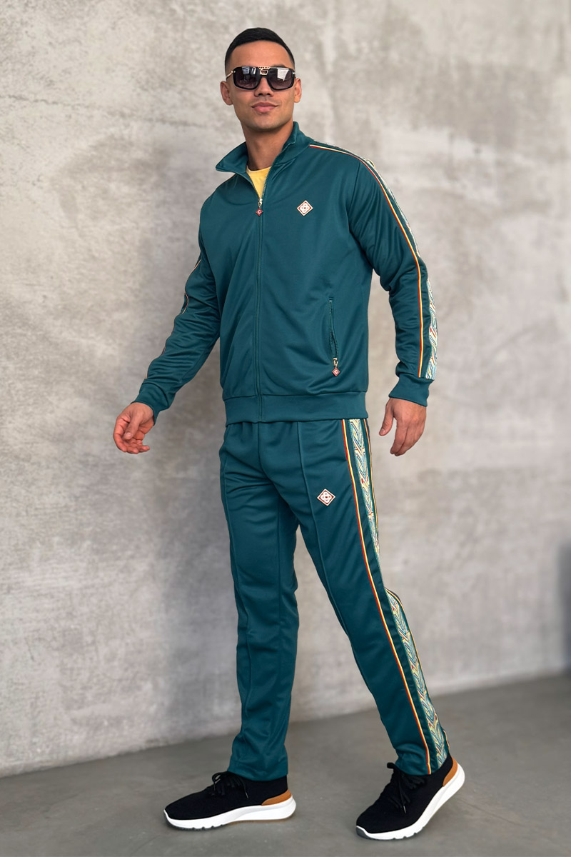 Casablanca Зелёный спортивный костюм Laurel Track 