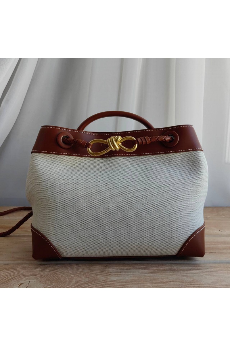 BV Женская сумка Small Andiamo Top Handle Bag 25x20 см (2 расцветки)