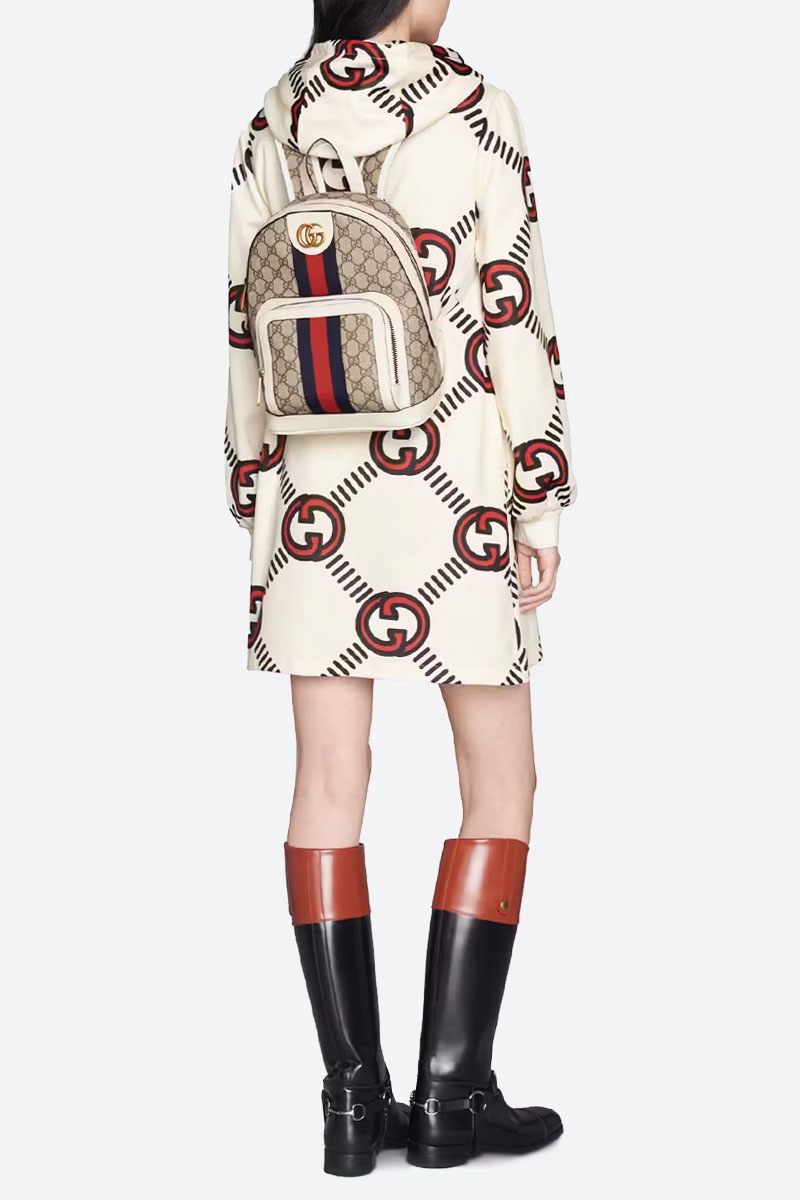 Gucci Рюкзак Ophidia GG Supreme 30x23 см