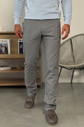 Мужские брюки серого цвета
