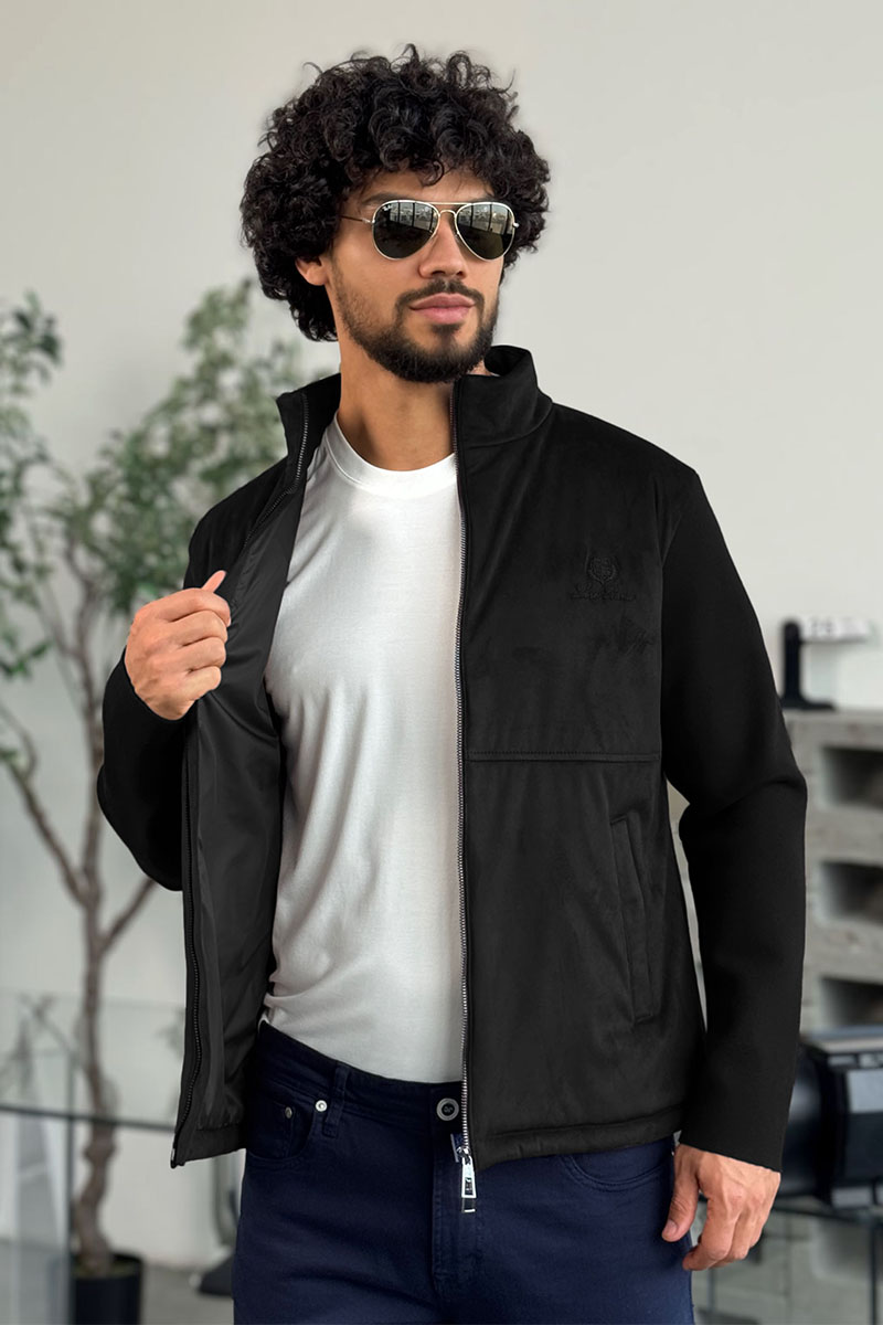 Loro Piana Мужская куртка чёрного цвета