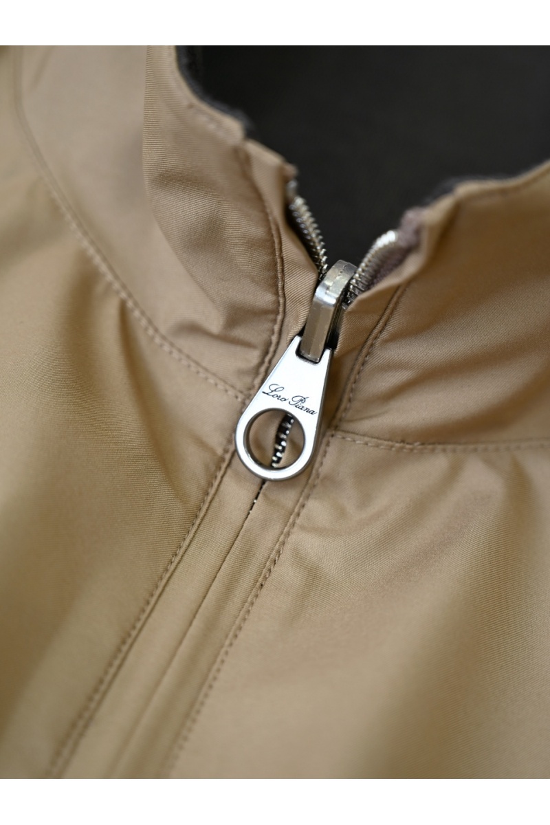Loro Piana Двусторонняя ветровка premium - Light Coffee