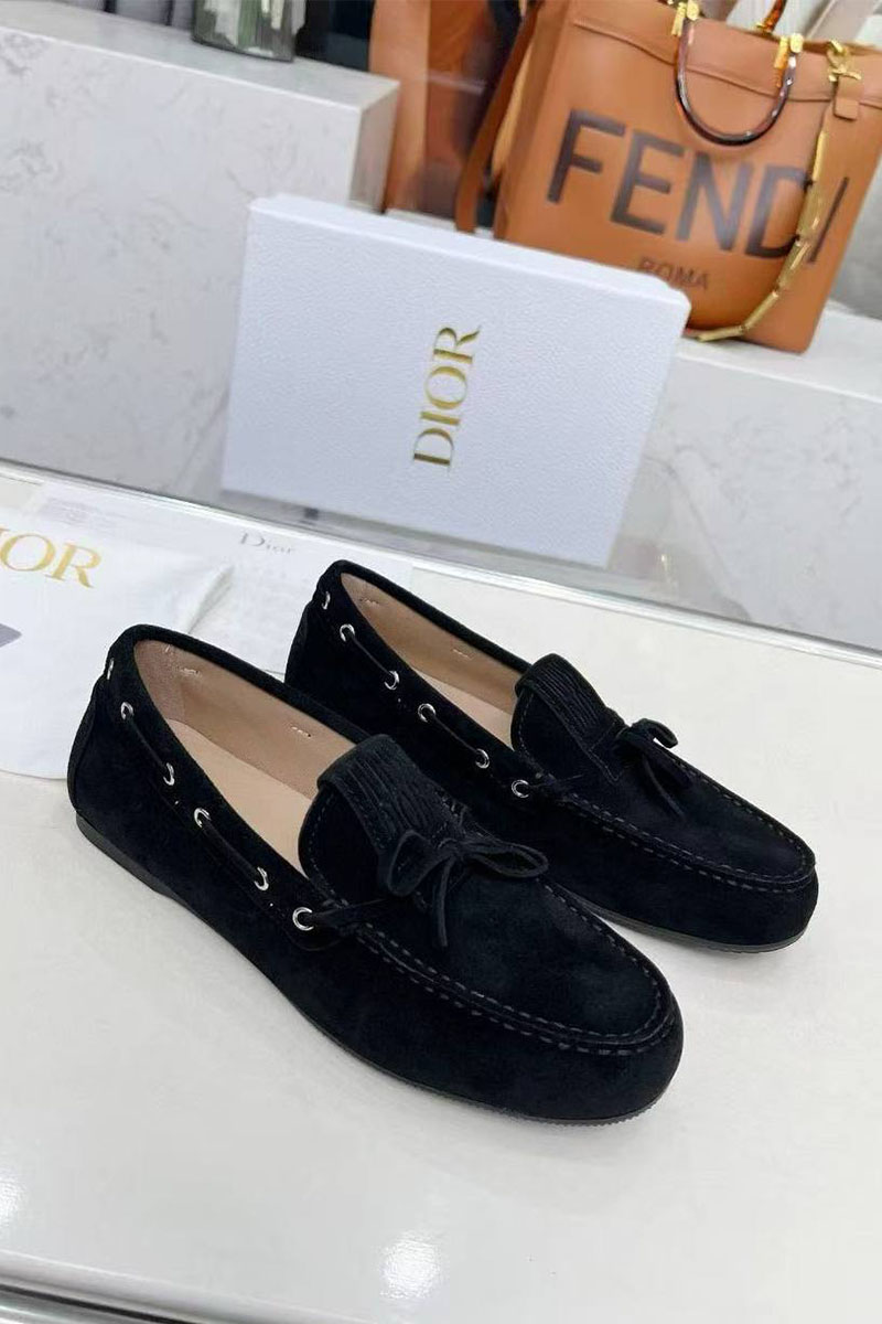 Dior Женские лоферы Miss - Black