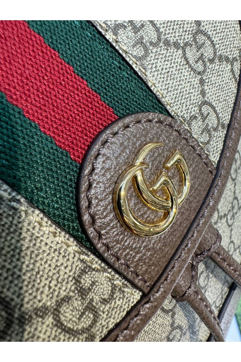 Gucci Рюкзак Ophidia Premium 20.5x20x12 см - Brown