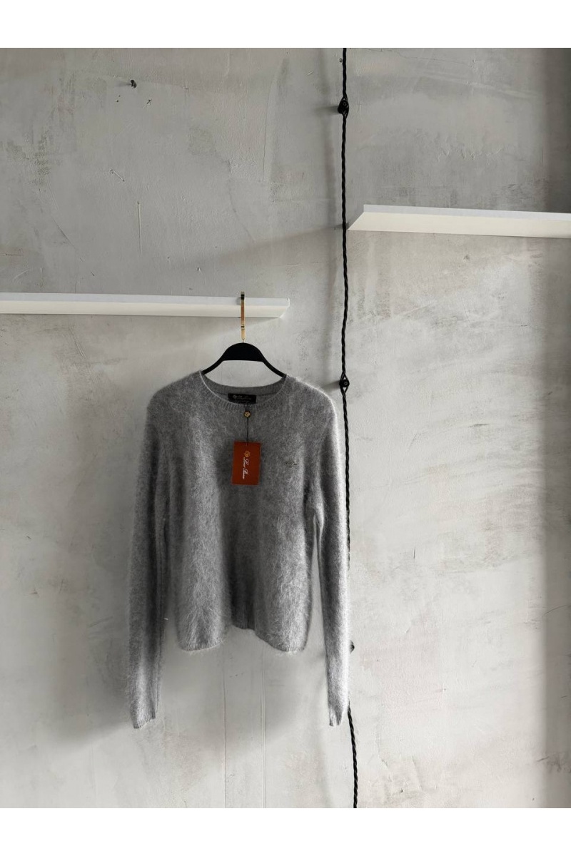 Loro Piana Женский шерстяной свитер premium