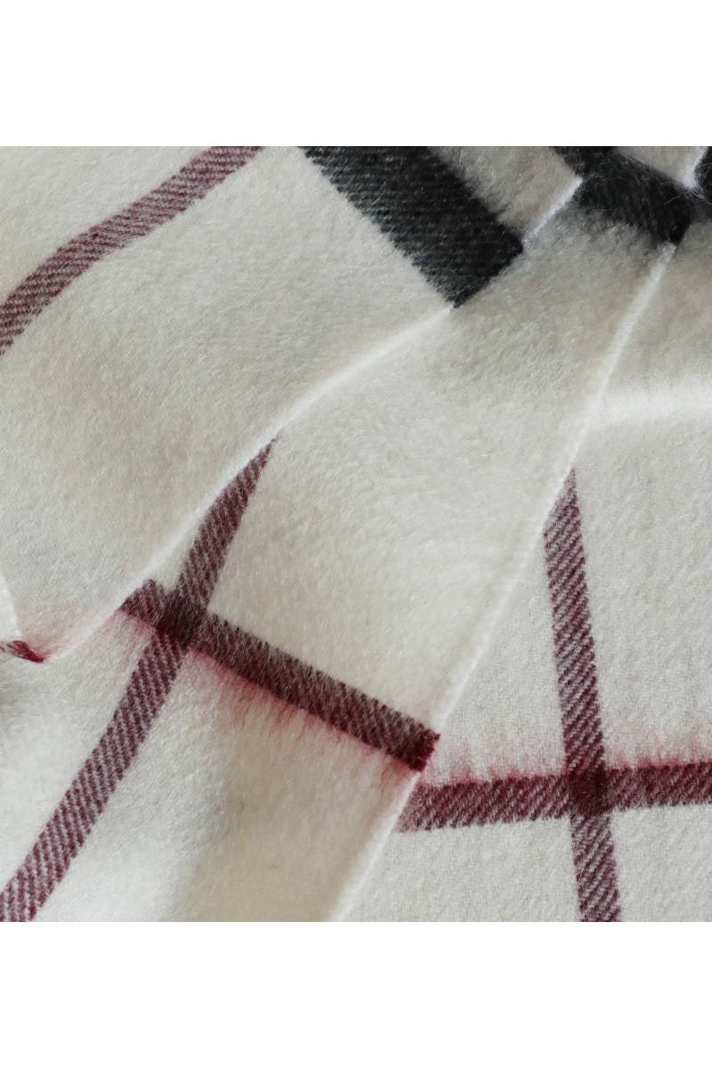 Burberry Шарф Check premium 168x30 см - White