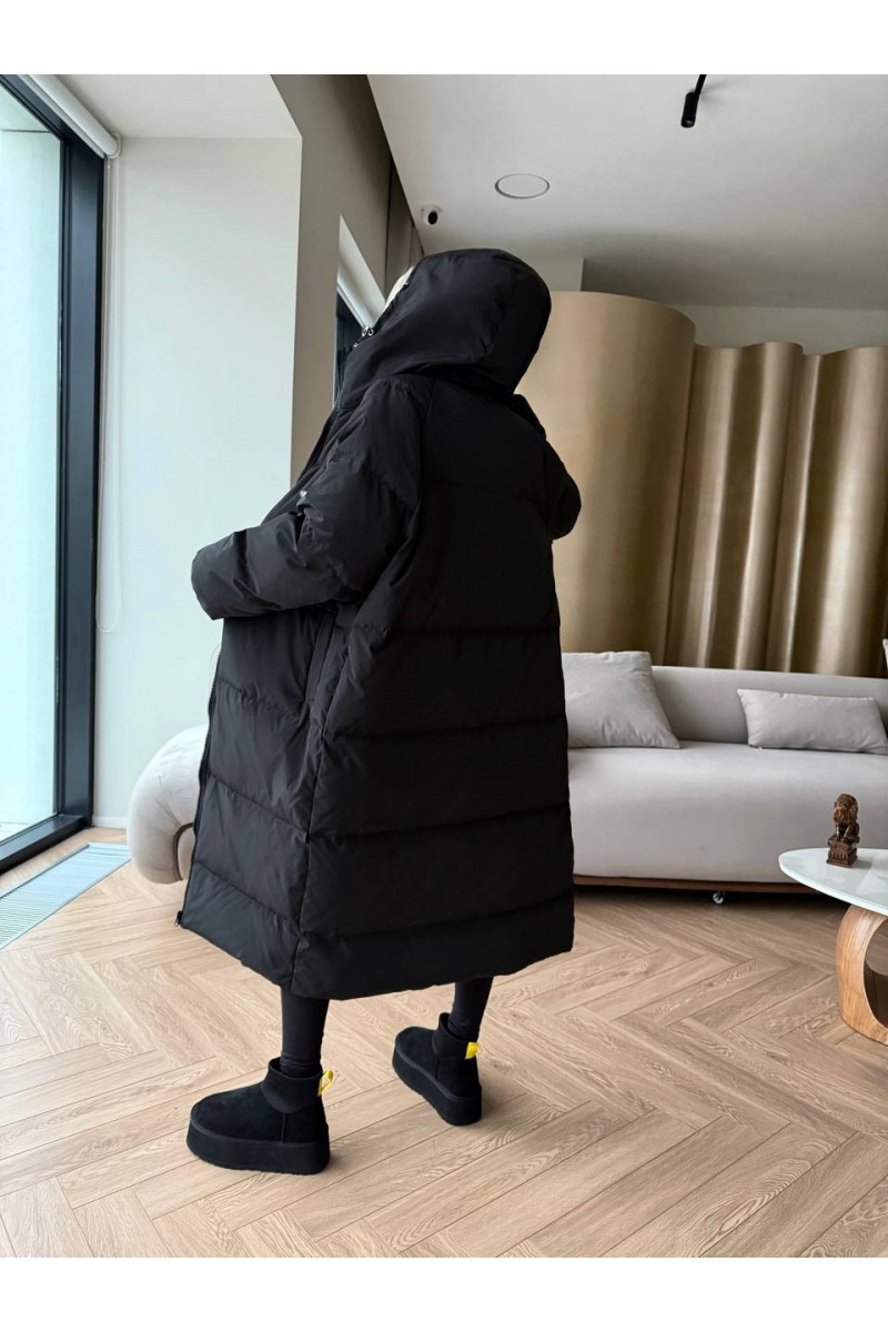 Prada Женская пуховая куртка Premium - Black