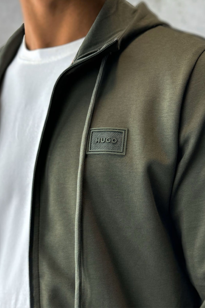 Hugо Воss Спортивный костюм logo-patch - Green