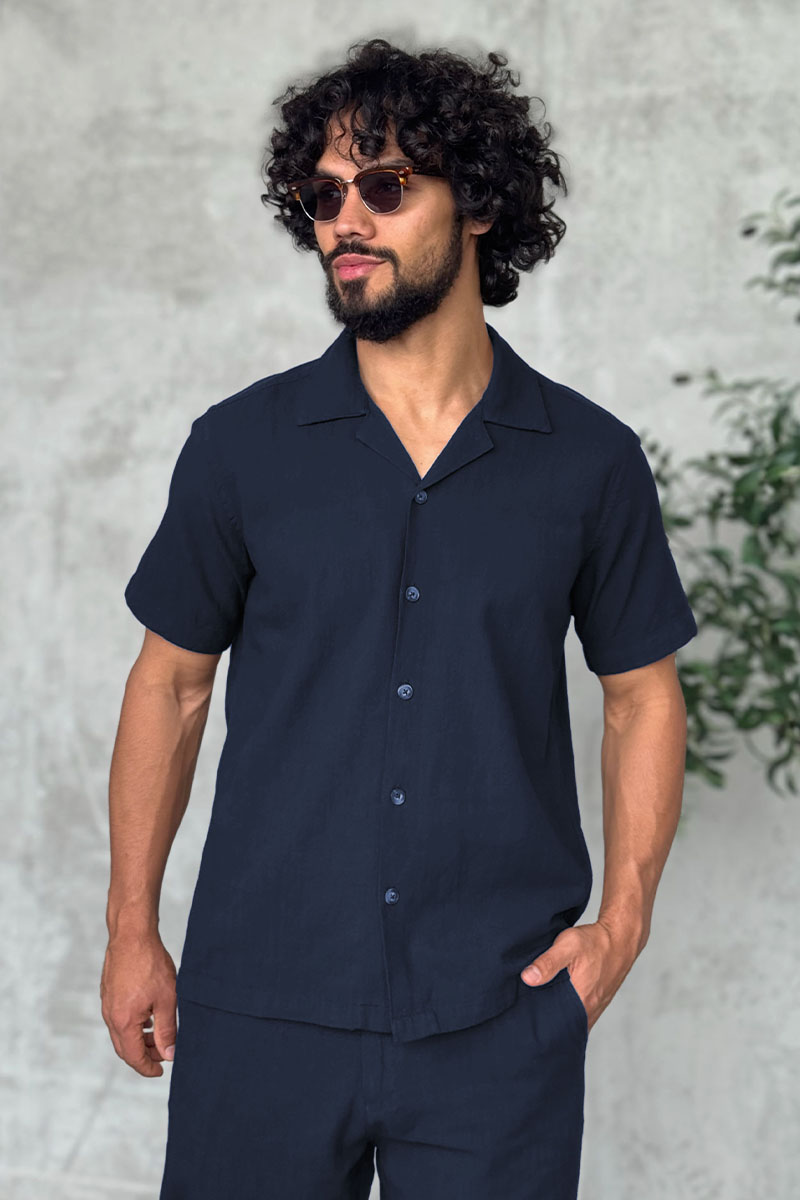 Loro Piana Мужской костюм тёмно-синего цвета