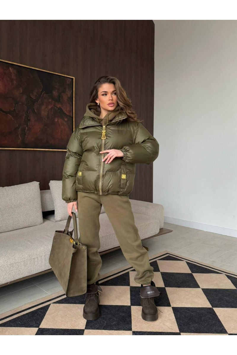 Schiaparelli Женский костюм тройка на флисе premium - Green