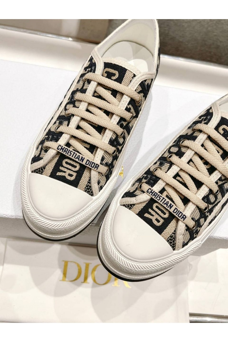 Dior Женские кроссовки Walk'n'Dior Oblique motif
