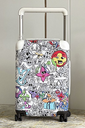 Чемодан Horizon Takashi Murakami Multicolor premium 53x37x22 см