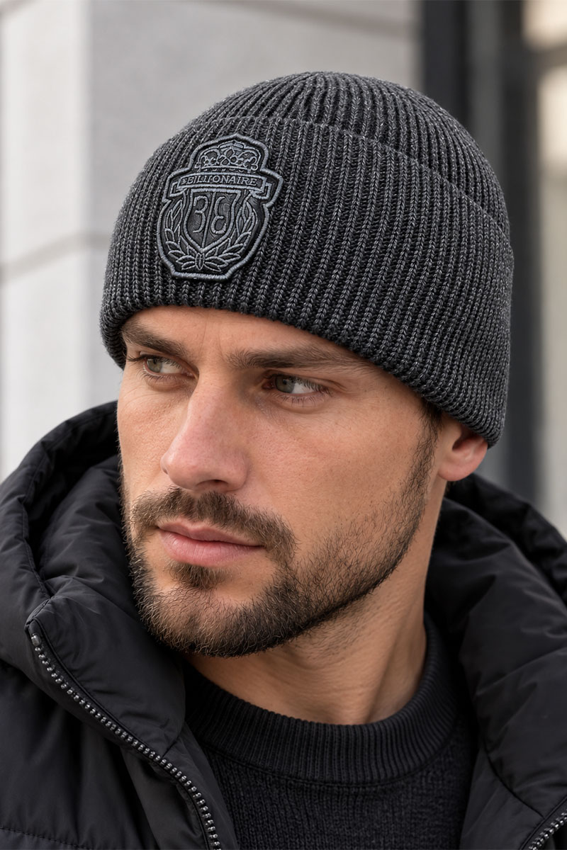 Billionaire Шапка logo-embroidered - Grey
