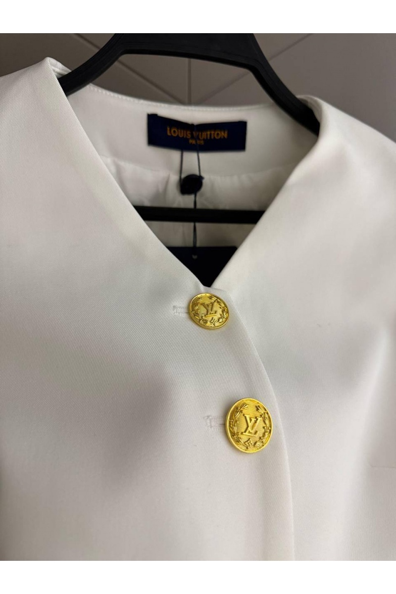 Lоuis Vuittоn Женский укороченный пиджак premium - White