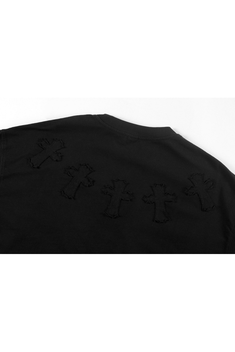 Designer Clothing Чёрная оверсайз футболка Gothic logo