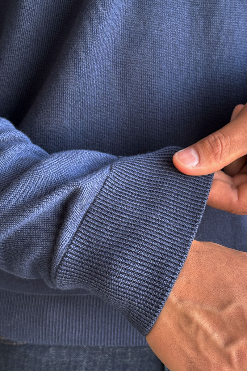 Tommy Hilfiger Кофта тёмно-синего цвета quarter-zip