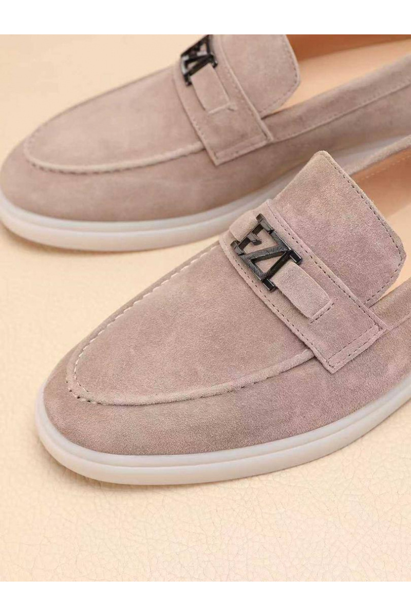 Zegna Мужские замшевые лоферы 