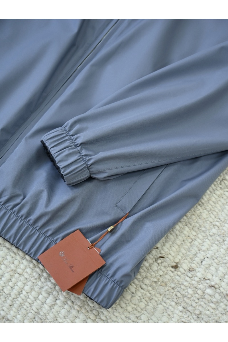Loro Piana Двусторонняя ветровка premium - Denim Blue